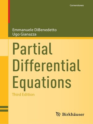cover image of Partial Differential Equations